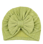 Baby Beanie Cap with Bow | Embroidered Cap