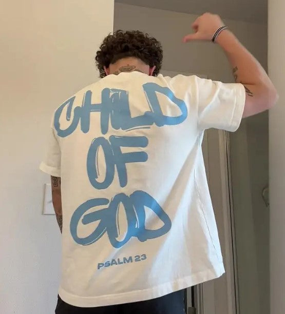 Child Of God Print T-shirt | Faith Streetwear