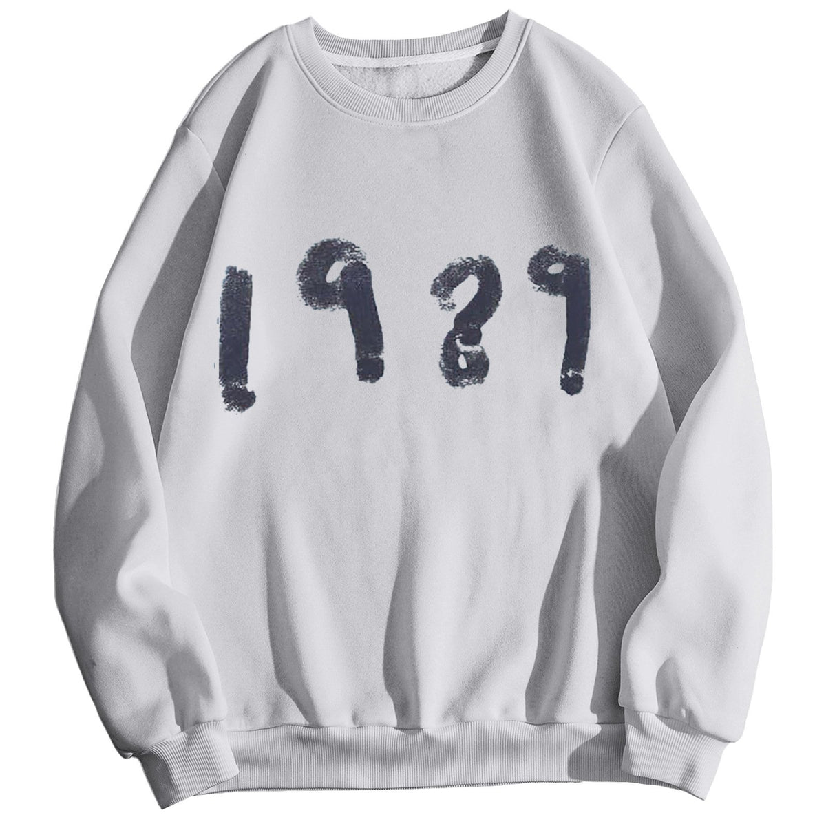 Fashion 1989 Casual Long Sleeve Loose Neck Sweater