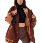 Loose-Fit Unisex Minority Design Coat