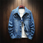 Japanese Denim Jacket for Youth and Plus Sizes
