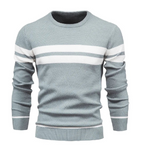 Men's Striped Sweater for Autumn/Winter (One Piece)