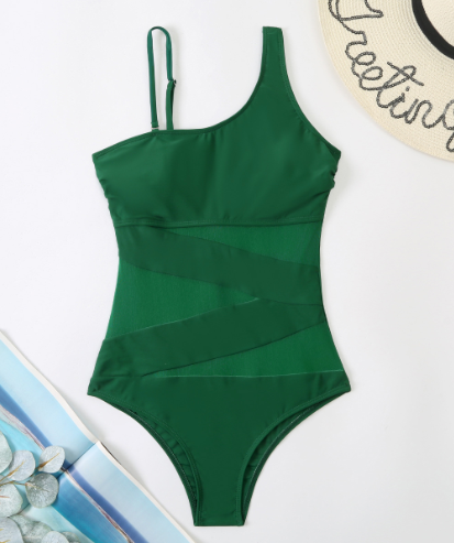 Sunday Swimwear with Mesh Paneling (One Set)
