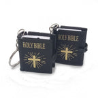 [Duplicate] Mini Bible Keychain with Cross Keychain