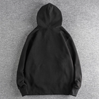 Men's Heavy Double Polar Fleece Half-Neck Hoodie | Streetwear