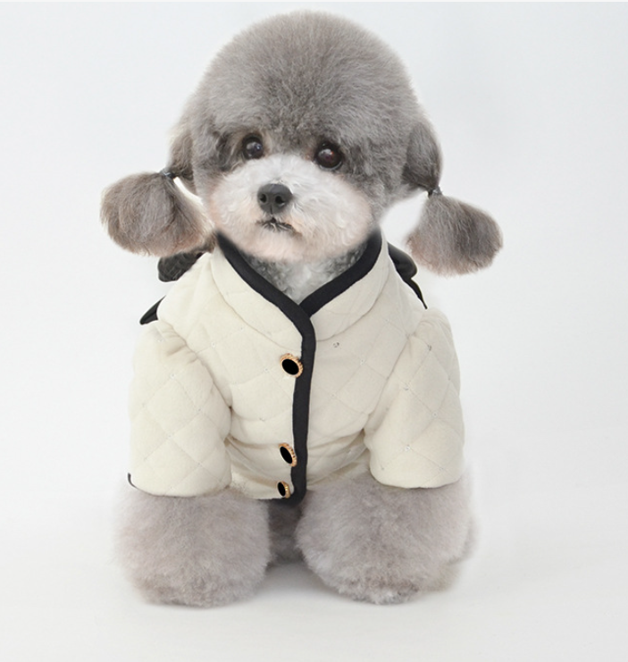 New Pet Cotton Coat for Warmth and Comfort