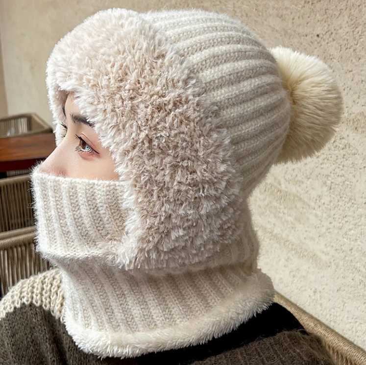 Multifunctional Hat Scarf | Embroidered Cap