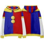 Magical Digital Circus Cartoon Hoodie for Kids | Streetwear