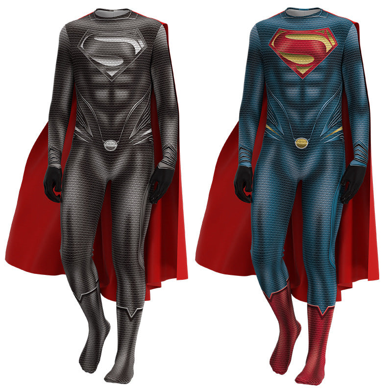 Superman Costume Bodysuit for Halloween (Clark Kent)