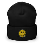 Be Happy Beanie | Embroidered Cap