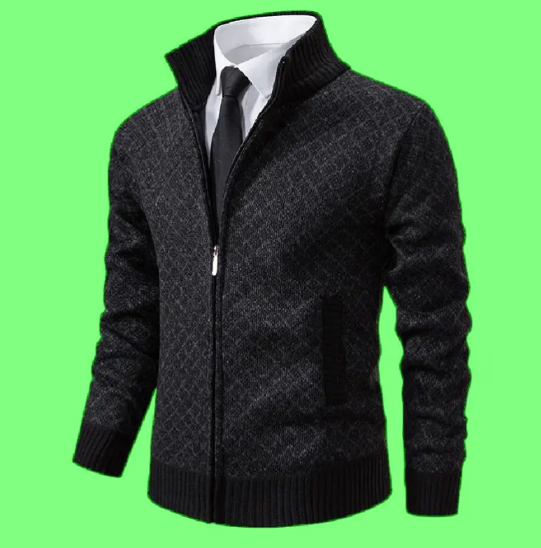 Men's Stylish Plaid Jacket