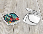 Scottish Terrier Christmas Compact Mirror