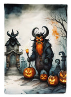 Krampus The Christmas Demon Spooky Halloween Garden Flag