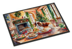 Cavalier Spaniel Christmas Cookies Doormat