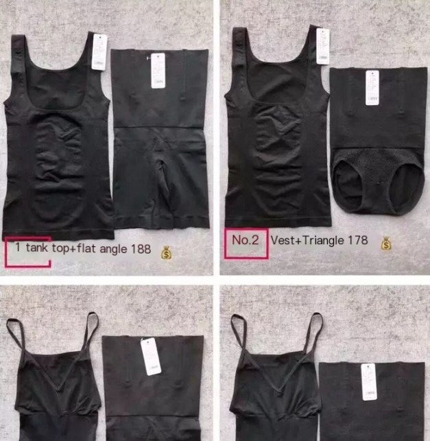 Postpartum Shaping Bodysuit Set for Women