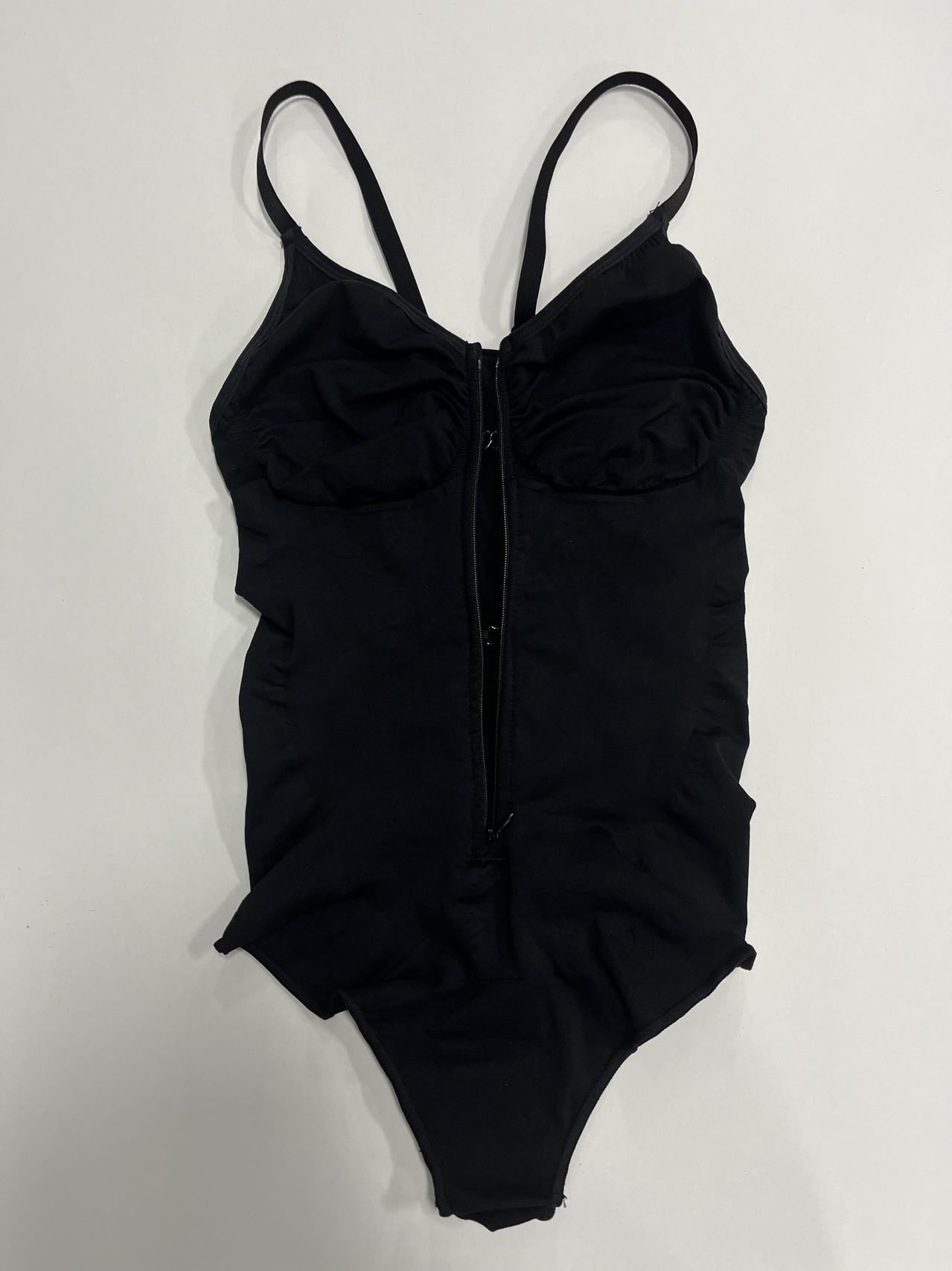 High Stretch Zipper Waist Slimming Bodysuit