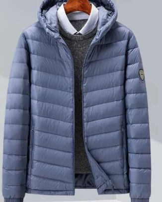The KONF Lightweight Hooded Jacket for Men (One Piece)