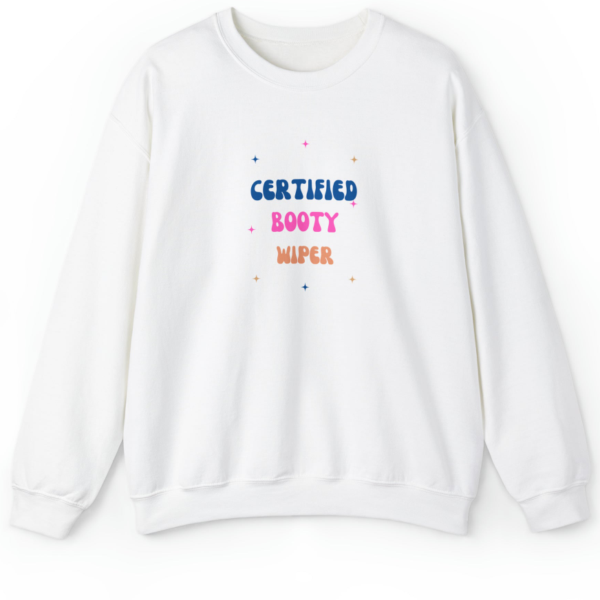 Certified Booty Wiper Blade Printed Pullover Sweater | Streetwear