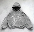 Hooded Printed Hip Hop Y2G Streetwear Sweatshirt | Streetwear