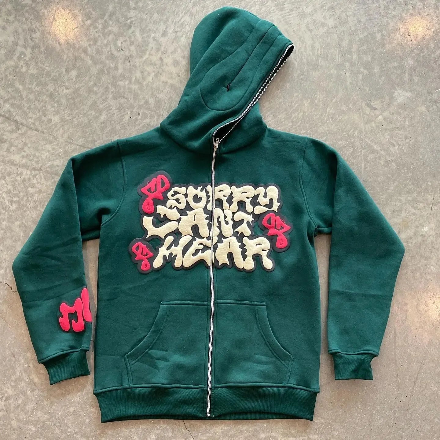 Goths Letter Unisex Hoodie | Streetwear