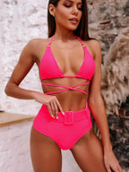 High Waist Printed Bikini Set for Women 2020