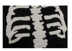 Gothic Black Plaid Knitted Skull Aesthetics Sweater