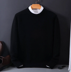 Men's Oversized Knit Round Neck Sweater