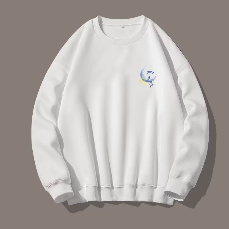 Men's Long Sleeve Hoodie with Japan Streetwear Print | Streetwear