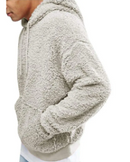 European American Wool And Fleece Hooded Men's Hoodie | Streetwear