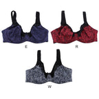 Ultra-Thin Oversized Printed Sexy Lace Bra
