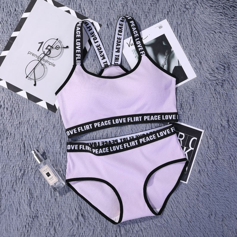 Vest Bra Set