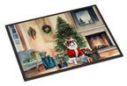 Japanese Chin Cozy Christmas Doormat