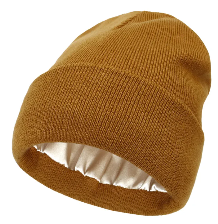 Cozy Knitted Wool Beanie | Embroidered Cap