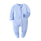 Baby Long Sleeve Zipper Bodysuit Creeper