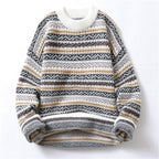 Men's Thick Mink Velvet Sweater for Autumn and Winter