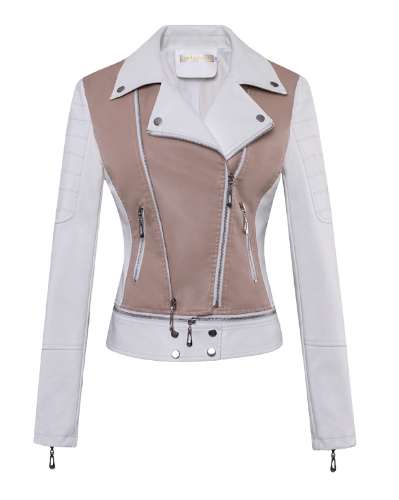 Leather Women's Jacket - Short Blazer Style