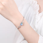 Cat Paw Moonstone Open Cuff Bracelet