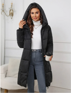 Women’s Hooded Mid-Length Padded Coat