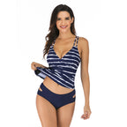 2023 New Women's Sexy Printed Bikini Swimsuit Set