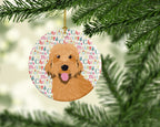 Doodle Liver #4 Christmas Ceramic Ornament