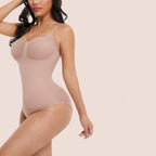 Plus Size Women's Stretch Shapewear Bodysuit