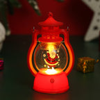 Christmas LED Portable Small Oil Lamp