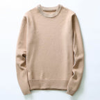 Men's Casual Long Sleeve Round Neck Sweater Fashion