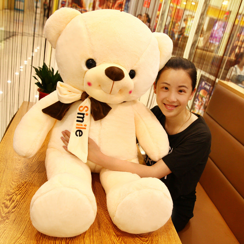 Plush Teddy Bear with Scarf - Customizable Gift | Home Decor