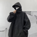 Deeptown Harajuku Women's Waterproof Y2K Windbreaker