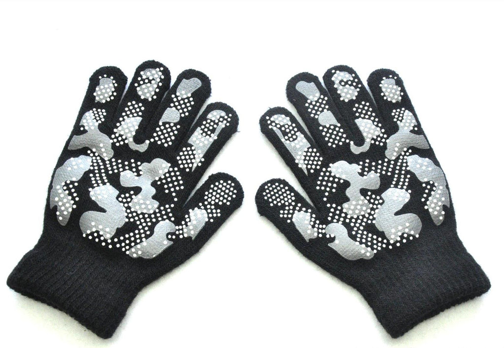 Children's Winter Knitted Gloves for Outdoor Sports