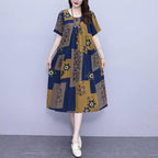 2023 Summer Loose Plus-Size A-Line Dress for Women