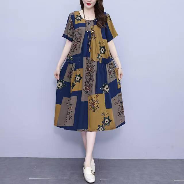 2023 Summer Loose Plus-Size A-Line Dress for Women