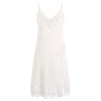 Lace Lingerie Nightwear Cami Dress with Side Split