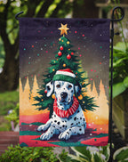 Dalmatian Christmas Garden Flag